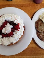 Belgian Waffle with Sausage Patties