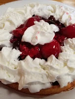 Belgian Waffle with Strawberries