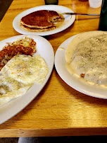 Country Fried Steak with Little Pancakes